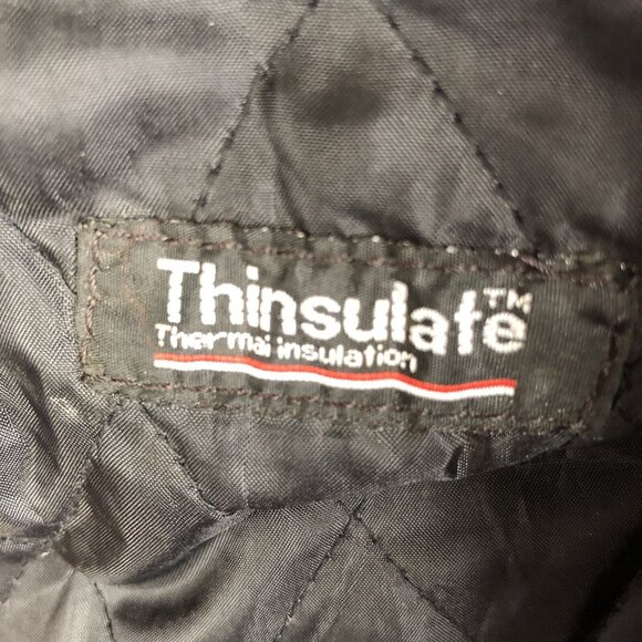 Black Leather Jacket Womens M Moto Fringe Scrolls Braids Biker Whimsigoth Rock - Picture 10 of 16